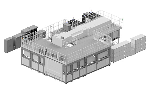 大型エキシマレーザアニール装置